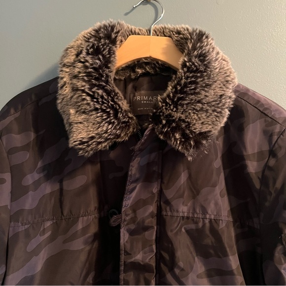 Primark Faux Fur Camouflage Jacket - Picture 4 of 10